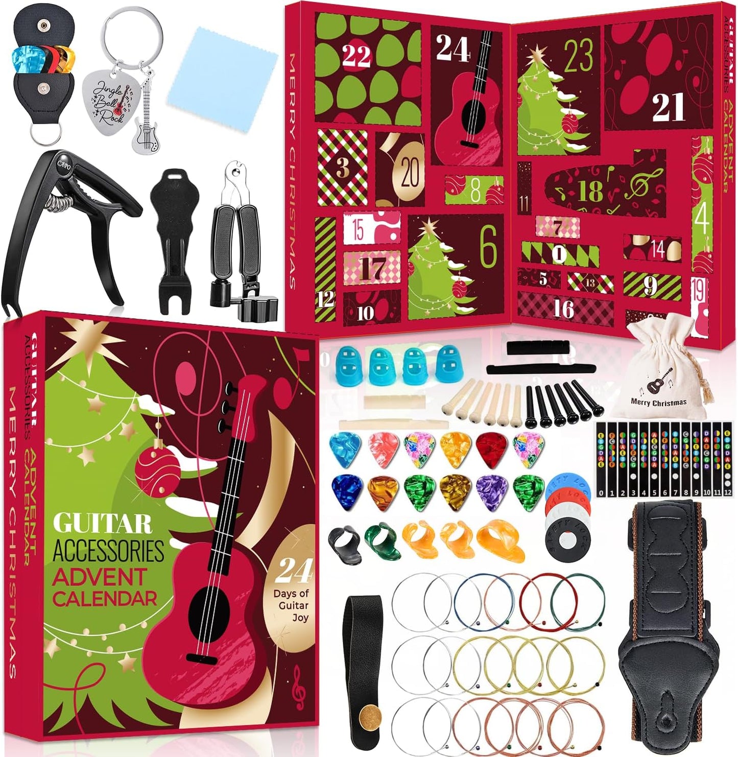 Chordmas - Guitar Accessories Advent Calendar